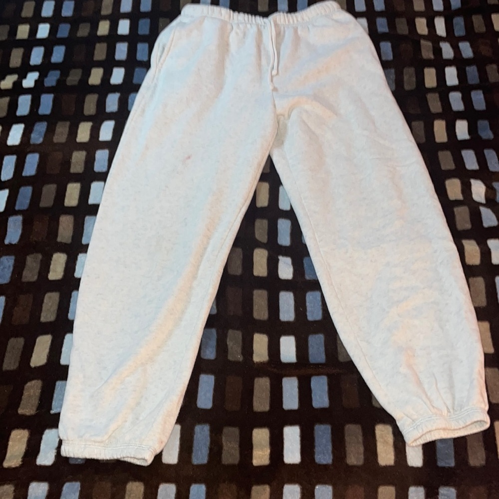 S light gray flirtitude sweatpants